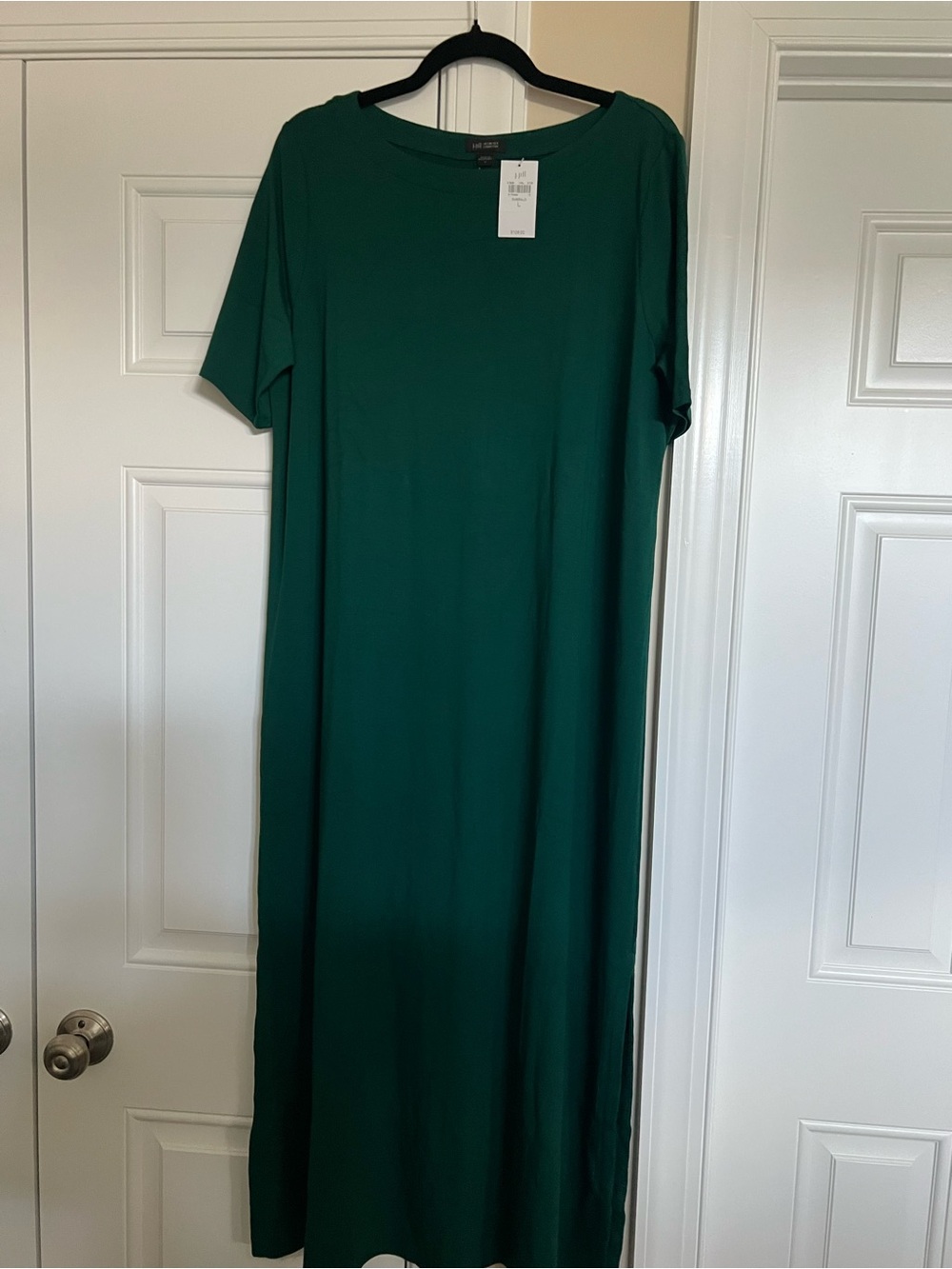 JJill wearever emerald dress NWT